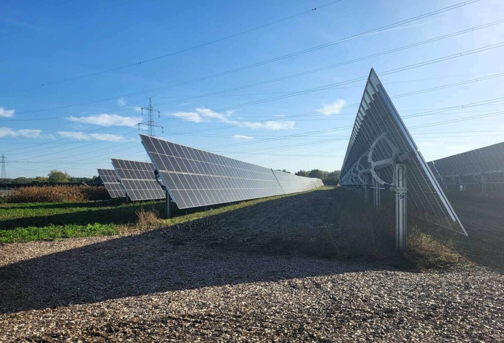 Agri-PV-Anlage Agri-PV-Anlage des Energiepark Sonnenfeld 